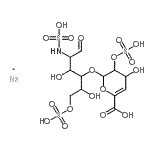CAS#: 136098-10-7, 2-deoxy-4-O-(4-deoxy-2-O-sulfohex-4-enopyranuronosyl)-2-(sulfoamino)-Hexose 6-(hydrogen sulfate) sodium salt (1:1)
