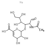 CAS#: 136132-69-9, 2-(acetylamino)-2-deoxy-3-O-(4-deoxyhex-4-enopyranuronosyl)-Hexose sodium salt (1:1)