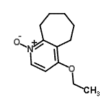 CAS 登录号：136178-24-0， 4-乙氧基-6,7,8,9-四氢-5H-环庚并[b]吡啶1-氧化物