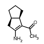 CAS#: 136202-49-8, 1-[(3aR,6aR)-2-Amino-3,3A,4,5,6,6A-Hexahydro-1-Pentalenyl]Ethanone