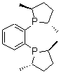 CAS 登录号:136735-95-0, (2S,5S,2'S,5'S)-1,1'-(1,2-亚苯基)二(2,5-二甲基磷杂环戊烷)