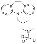 CAS 登录号：136765-54-3， 10,11-二氢-N,B-二甲基-N-(甲基-D3)-5H-二苯并[b,f]氮杂卓-5-丙胺