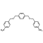 CAS 登录号：136861-46-6， 1,1'-[1,4-亚苯基二(亚甲基氧基亚甲基)]二(4-甲基苯)
