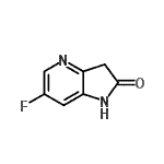 CAS 登录号：136888-22-7， 6-氟-1,3-二氢-2H-吡咯并[3,2-b]吡啶-2-酮