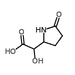 CAS 登录号：136980-28-4， 羟基(5-氧代-2-吡咯烷基)乙酸