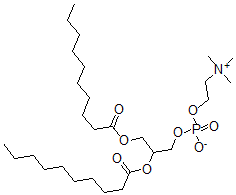 CAS 登录号:13699-47-3, 1,2-二癸酰磷脂酰胆碱