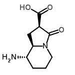 CAS 登录号：137002-58-5， (2R,8S,8aR)-8-氨基-3-氧代八氢-2-吲嗪羧酸