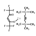 CAS 登录号：137039-38-4， [(3Z)-1,1,1,5,5,5-六氟-4-(羟基-kappao)-3-戊烯-2-酮]铜-1,2-乙炔二基二(三甲基硅烷)(1:1)