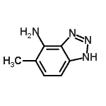 CAS 登录号：137434-61-8， 5-甲基-1H-苯并三唑-4-胺