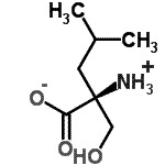 CAS#: 137503-93-6, (2S)-2-Ammonio-2-(Hydroxymethyl)-4-Methylpentanoate