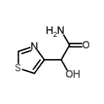 CAS 登录号：137913-00-9， 2-羟基-2-(1,3-噻唑-4-基)乙酰胺