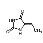 CAS 登录号：137920-51-5， (5Z)-5-亚乙基-2,4-咪唑烷二酮