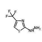 CAS 登录号：137929-07-8， 2-肼基-4-(三氟甲基)-1,3-噻唑