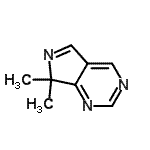 CAS 登录号：13797-06-3， 7,7-二甲基-7H-吡咯并[3,4-d]嘧啶