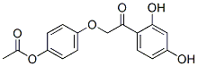 CAS#: 137987-93-0, [4-[2-(2,4-Dihydroxyphenyl)-2-Oxoethoxy]Phenyl] Acetate