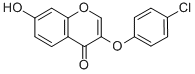 CAS#: 137987-94-1, 3-(4-Chlorophenoxy)-7-Hydroxychromen-4-One
