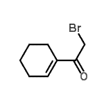 CAS 登录号：137994-00-4， 2-溴-1-(1-环己烯-1-基)乙酮
