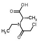 CAS#: 138062-75-6, N-(Chloroacetyl)-N-Ethyl-L-Alanine