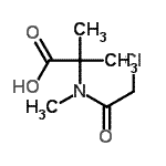 CAS 登录号：138062-82-5， N-(氯乙酰基)-N,2-二甲基丙氨酸