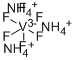 CAS#: 13815-31-1, Ammonium Hexafluorovanadate(III)