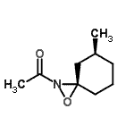CAS 登录号：138385-69-0， 1-[(3R,5S)-5-甲基-1-氧杂-2-氮杂螺[2.5]辛-2-基]乙酮