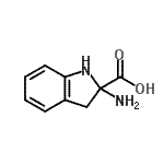 CAS 登录号：138402-22-9， 2-氨基-2-吲哚啉羧酸