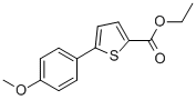 CAS#: 13858-71-4, Ethyl 5-(4-Methoxyphenyl)-2-Thiophenecarboxylate