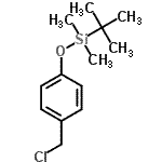 CAS#: 138585-09-8, [4-(Chloromethyl)Phenoxy](Dimethyl)(2-Methyl-2-Propanyl)Silane