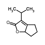 CAS 登录号：138589-77-2， 3-异丙基-4,5,6,6A-四氢-2H-环戊二烯并[b]呋喃-2-酮