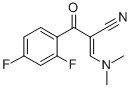 CAS 登录号：138716-60-6， 2-(2,4-二氟苯甲酰)-3-二甲基氨基丙-2-烯腈