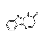 CAS 登录号：138824-80-3， 3H-[1,2,4]三氮杂卓并[2,3-a]苯并咪唑-4(5H)-酮