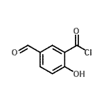 CAS 登录号：138851-41-9， 5-甲酰基-2-羟基苯甲酰氯