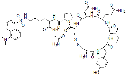 CAS 登录号:138915-83-0, 丹磺酰赖氨酰(8)-催产加压素