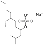 CAS 登录号:139-88-8, 钠(7-乙基-2-甲基-十一烷-4-基)硫酸盐