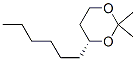 CAS#: 139008-49-4, (4R)-4-Hexyl-2,2-Dimethyl-1,3-Dioxane