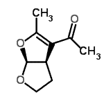 CAS 登录号：139061-24-8， 1-[(3aR,6aS)-2-甲基-3A,4,5,6A-四氢呋喃并[2,3-b]呋喃-3-基]乙酮