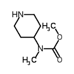 CAS#: 139062-90-1, Methyl Methyl(4-Piperidinyl)Carbamate