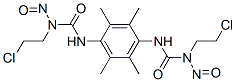 CAS 登录号：13907-60-3， 1,1'-(2,3,5,6-四甲基-P-亚苯基)二[3-(2-氯乙基)-3-亚硝基脲]