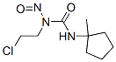 CAS 登录号：13909-04-1， 1-(2-氯乙基)-3-(1-甲基环戊基)-1-亚硝基脲