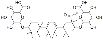 CAS#: 139163-13-6, (3beta,20alpha,21alpha)-20-carboxy-30-norolean-11-ene-3,21-diylbis-beta-D-Glucopyranosiduronic acid