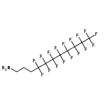 CAS 登录号：139175-50-1， 4,4,5,5,6,6,7,7,8,8,9,9,10,10,11,11,11-十七氟-1-十一烷胺