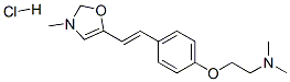 CAS#: 139193-94-5, N,N-Dimethyl-2-[4-[(E)-2-(3-Methyl-1,2-Oxazol-5-Yl)Ethenyl]Phenoxy]Ethanamine Hydrochloride