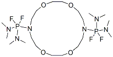 CAS#: 139194-06-2, N-[[16-(Bis(Dimethylamino)-Difluorophosphoranyl)-1,4,10,13-Tetraoxa-7,16-Diazacyclooctadec-7-Yl]-Dimethylamino-Difluorophosphoranyl]-N-Methylmethanamine