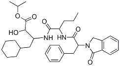 CAS#: 139238-61-2, 4-cyclohexyl-2-hydroxy-3-[2-[[2-(1-ketoisoindolin-2-yl)-3-phenyl-propanoyl]amino]pentanoylamino]butyric acid isopropyl ester