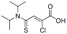 CAS#: 139265-93-3, (Z)-2-Chloro-3-[Di(Propan-2-Yl)Carbamoylsulfanyl]Prop-2-Enoic Acid
