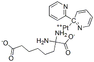 CAS#: 139280-49-2, 2,2'-Bipyridine-alpha,alpha'-diaminosuberic acid platinum(II)