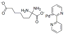 CAS#: 139280-50-5, 2,2'-Bipyridine-alpha,alpha-diaminosuberic acid palladium(II)