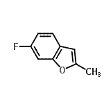CAS 登录号：139313-87-4， 6-氟-2-甲基-苯并呋喃