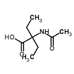 CAS#: 139578-94-2, 2-Acetamido-2-Ethylbutanoic Acid