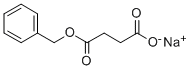 CAS 登录号：140-21-6， 琥珀酸苄酯钠盐